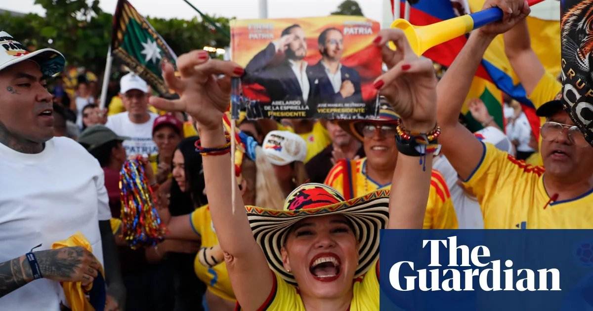 Trump admirer’s surprise first-round win is a blow to Colombia’s traditional conservatives | Colombia