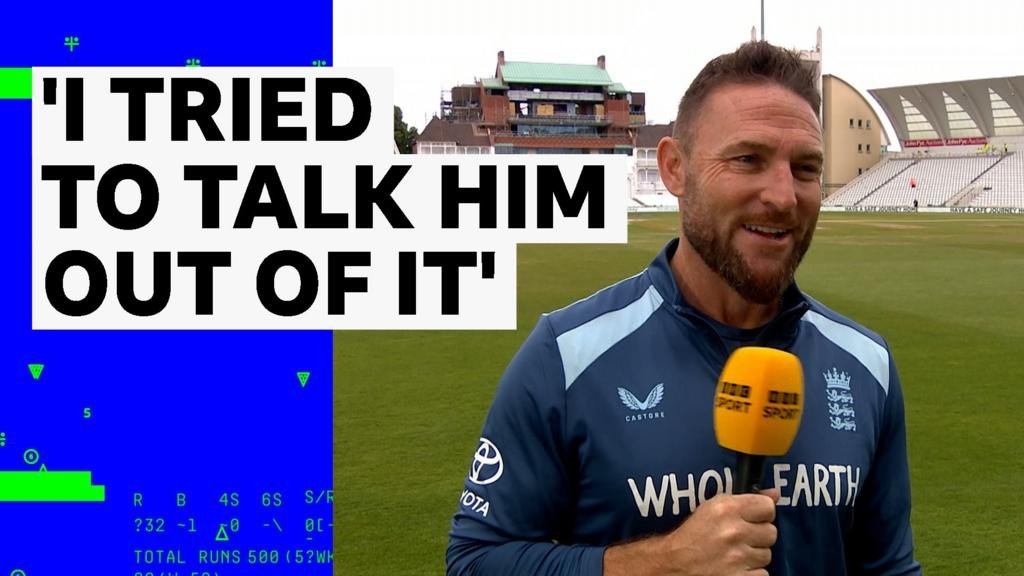 England v New Zealand 3rd Test: Brendon McCullum interview