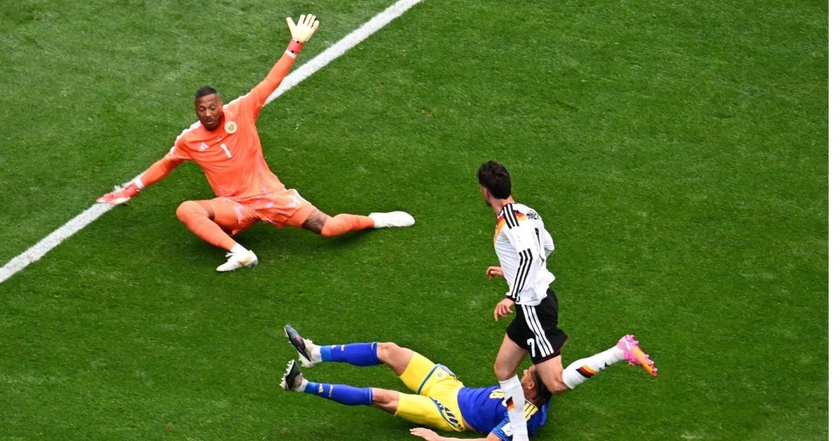 ¡Golazo de Kai Havertz! El jugador del Arsenal la picó para firmar el 7-1 de Alemania