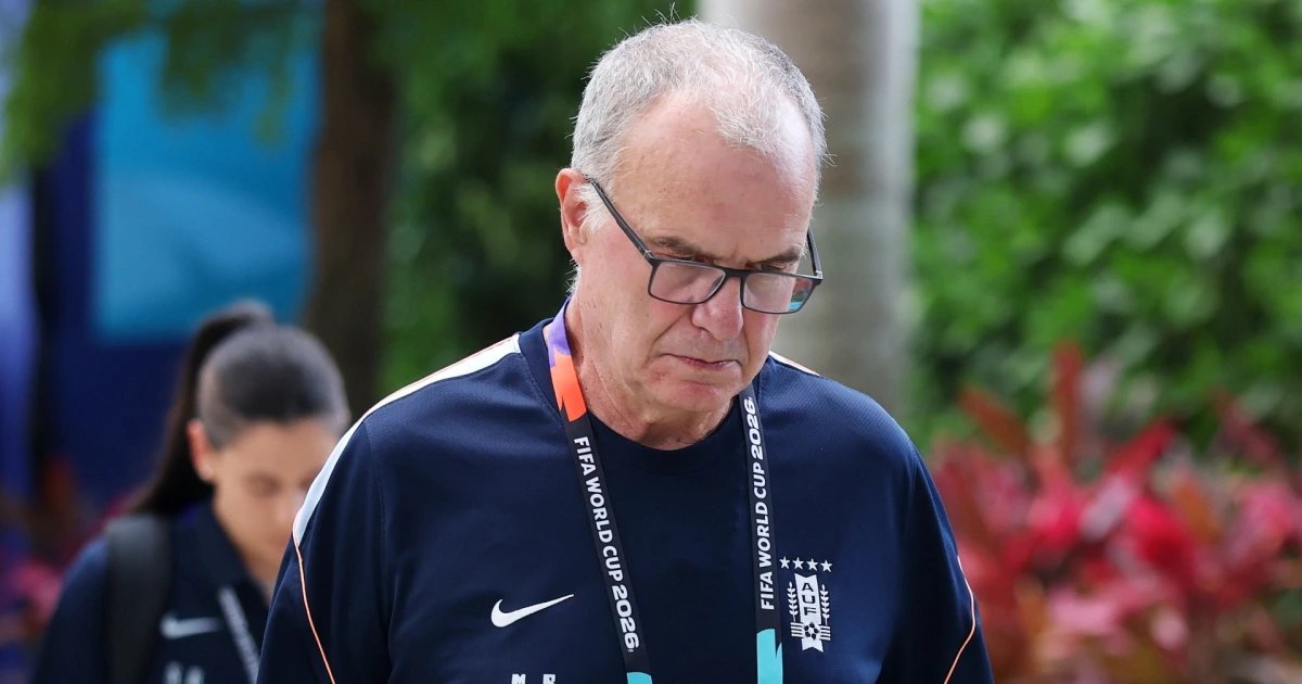 Bielsa transmite confianza antes del debut de Uruguay ante Arabia Saudita