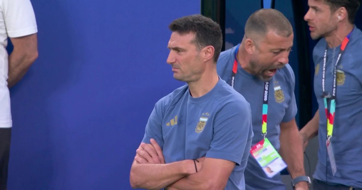 Scaloni no festejó ni un solo gol de Argentina: la insólita reacción del DT a cada gol de Messi