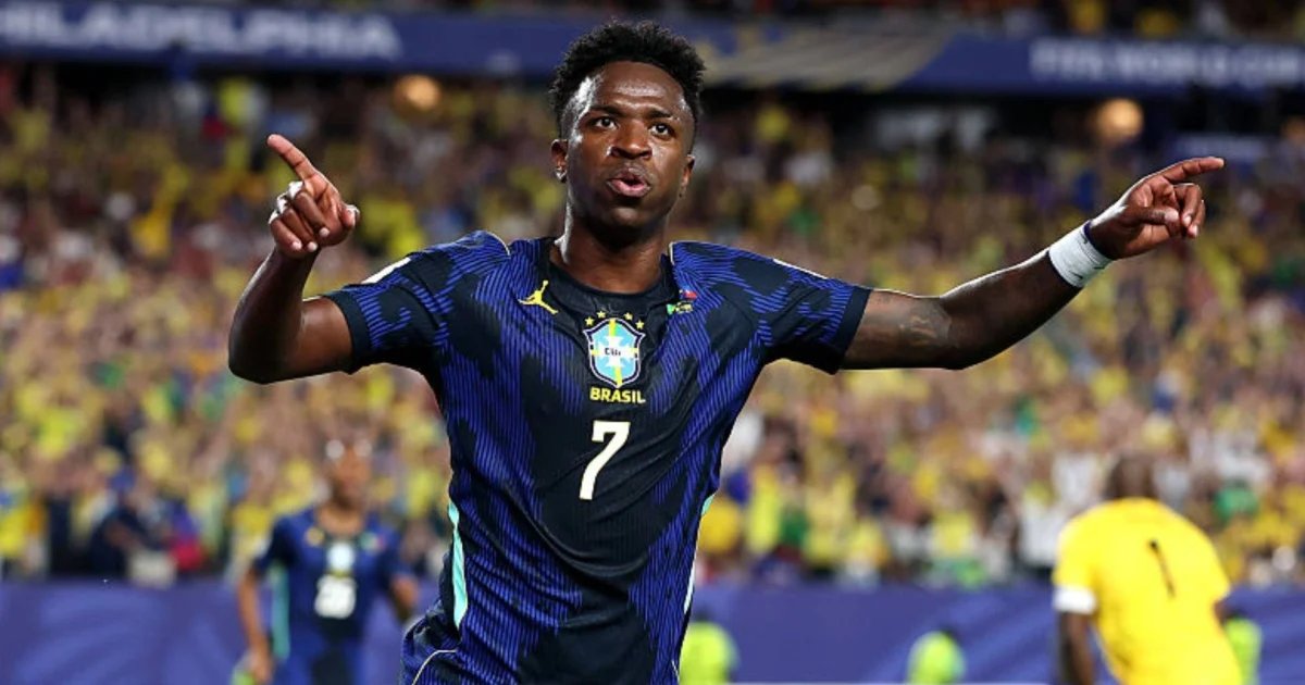 Gol de Vinícius Jr. hace estallar Filadelfia con el tercero de Brasil ante Haití