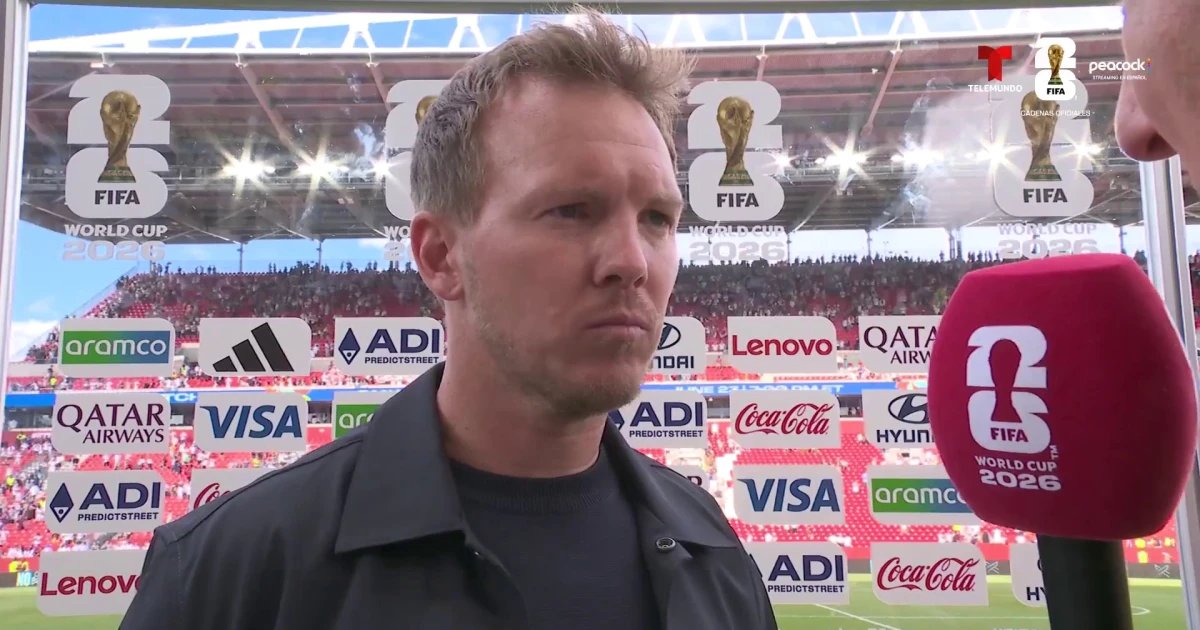 Nagelsmann: “Lo que distingue al grupo es que están ahí los unos para los otros”