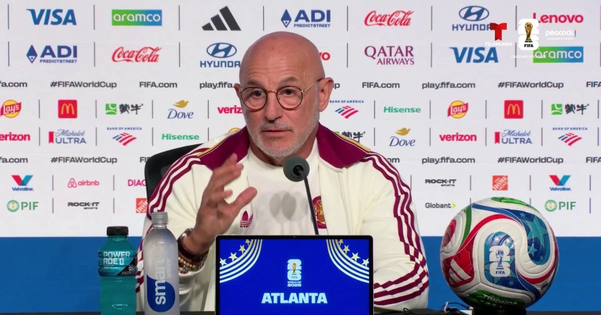 Luis de la Fuente: “Mis jugadores están picados, tienen un carácter competitivo tremendo”