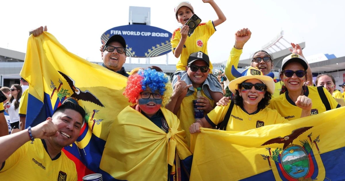 Impresionante la “marea naranja” y la pasión de los ecuatorianos y alemanes