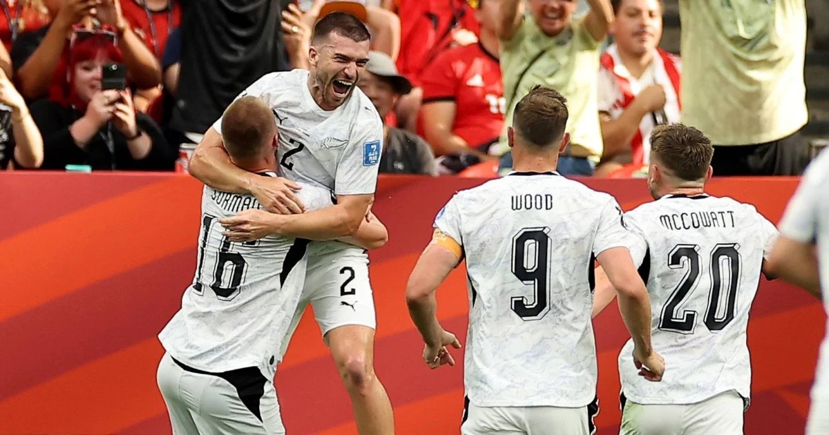 ¡Golazo de Finn Surman y gran asistencia de Tim Payne! Nueva Zelanda sorprende a Egipto y ya lo gana