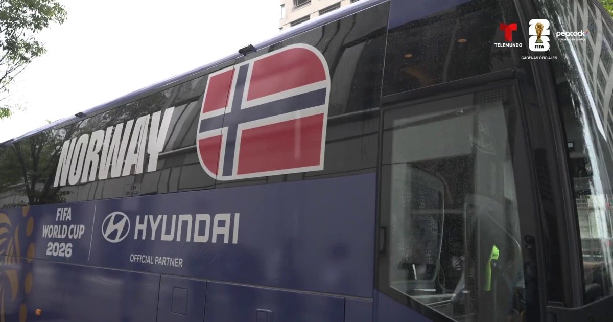 Noruega ya partió rumbo al Estadio de Nueva York para enfrentar a Senegal