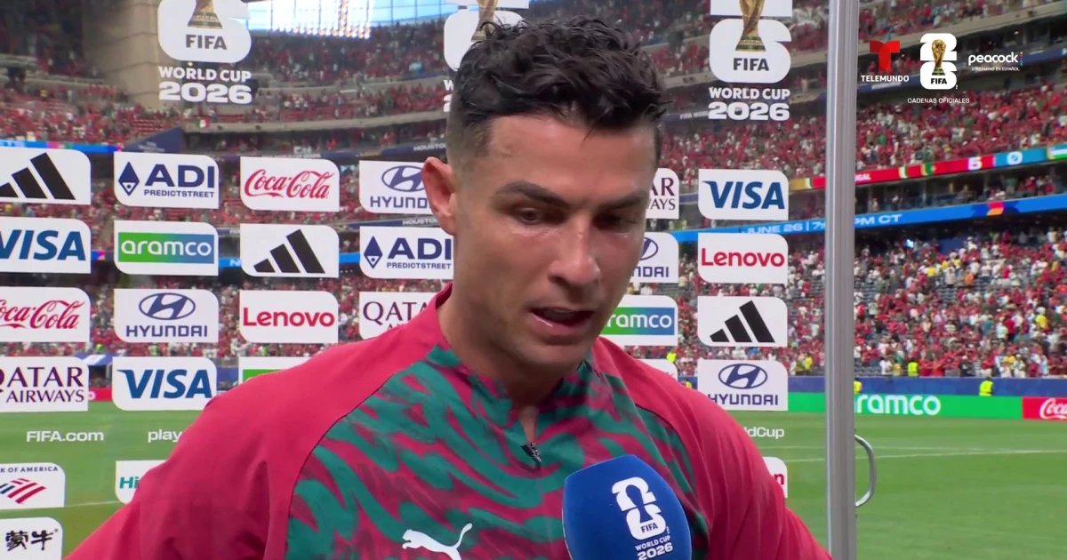 Cristiano: “Fue una semana difícil, pero he vuelto, he vuelto”