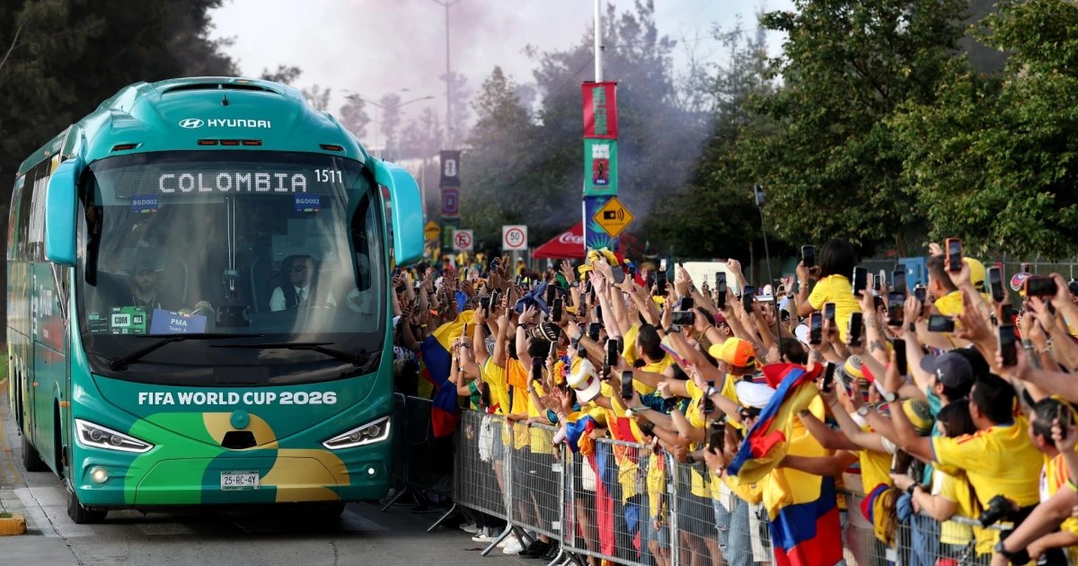 Colombia llega al Estadio Guadalajara y ya está lista para el reto ante RD del Congo
