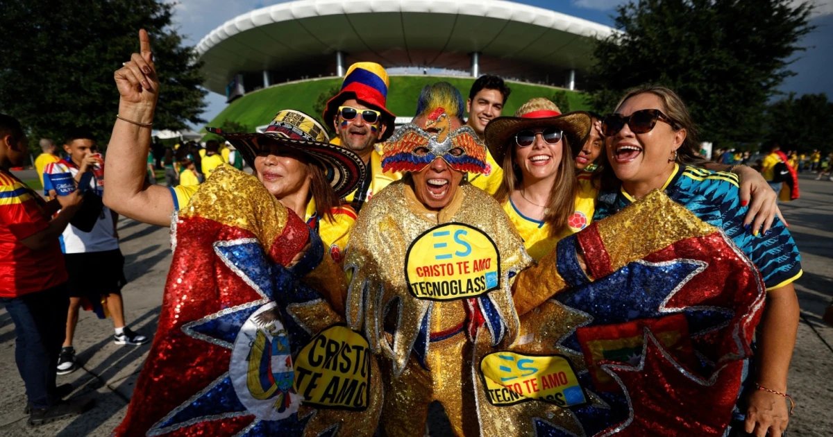 El ambiente mundialista es inmejorable para los colombianos y los ingleses