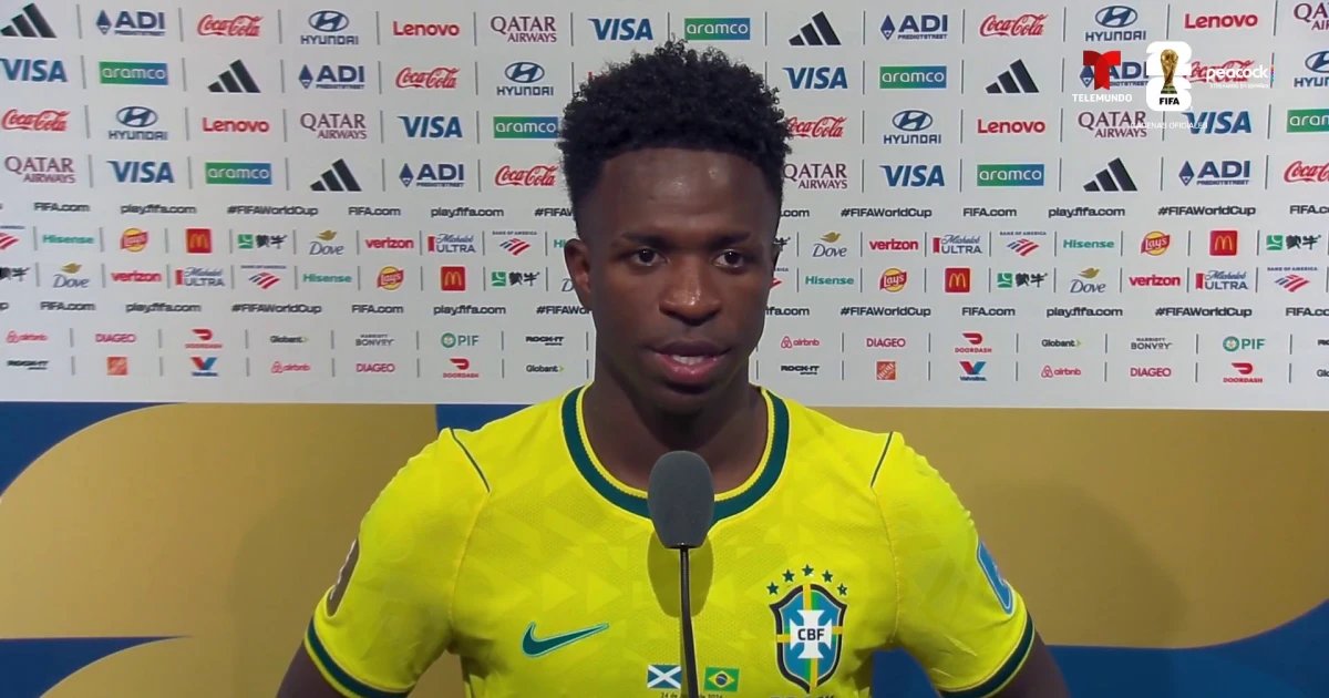 Vinícius analiza el renacer de Brasil y su momento personal: “Recuperamos nuestra identidad”