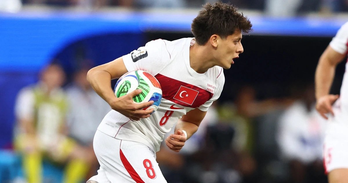 Gol de Arda Güler y Tuquía lo empata frente a Estados Unidos
