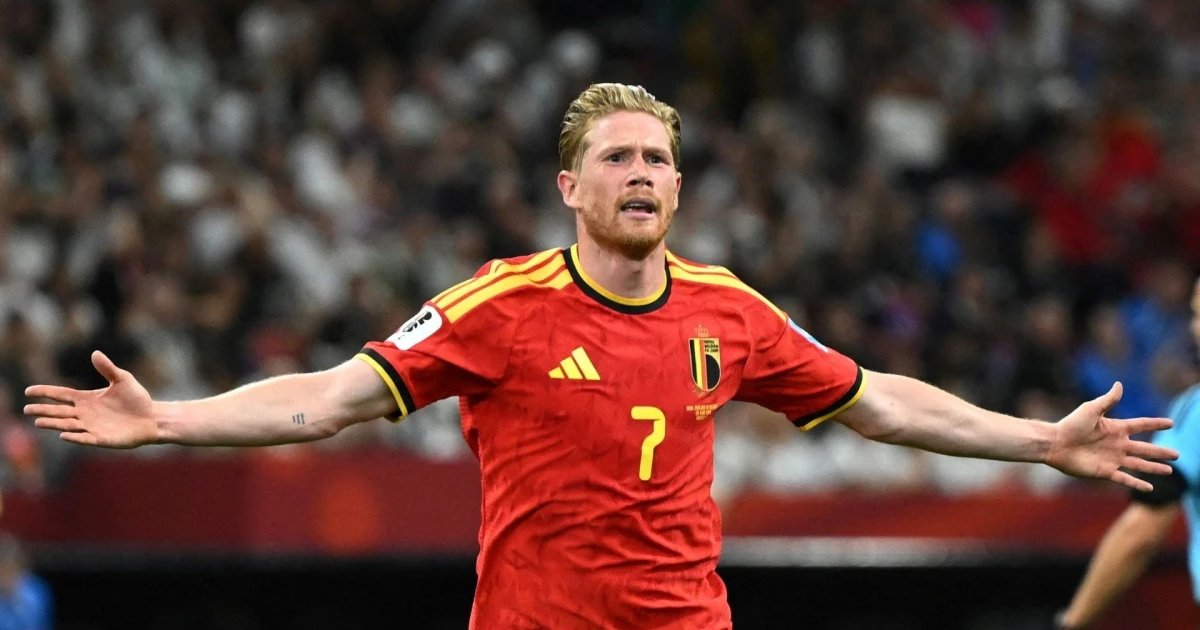 ¡Apareció Kevin De Bruyne! Bélgica firma la goleada ante Nueva Zelanda