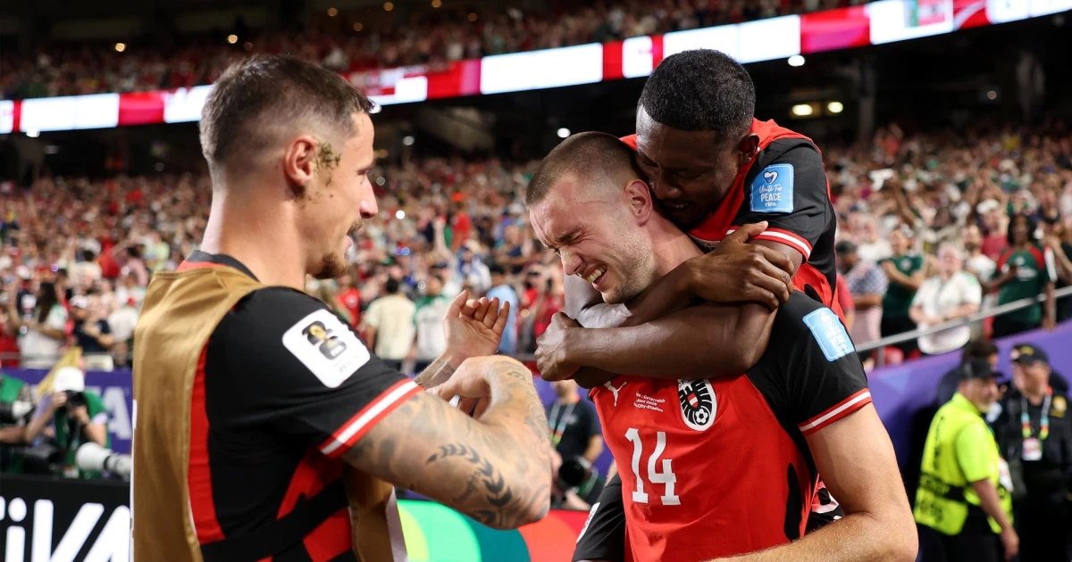 Argelia y Austria empatan en un partidazo y los dos celebran su clasificación a 16vos