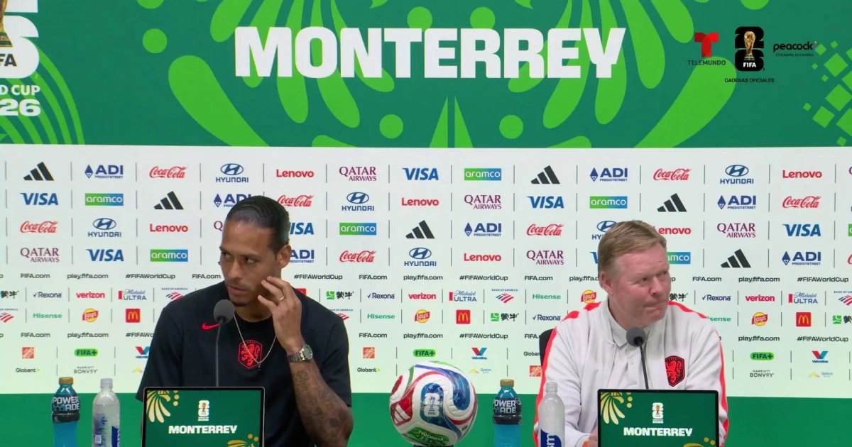 Ronald Koeman y Virgil van Dijk confían en que Países Bajos puede vencer a Marruecos