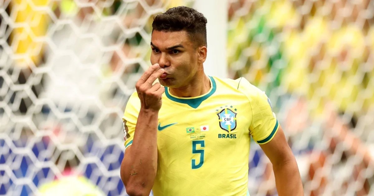 Casemiro firma el empate de Brasil frente a Japón con un tremendo remate del mediocampista