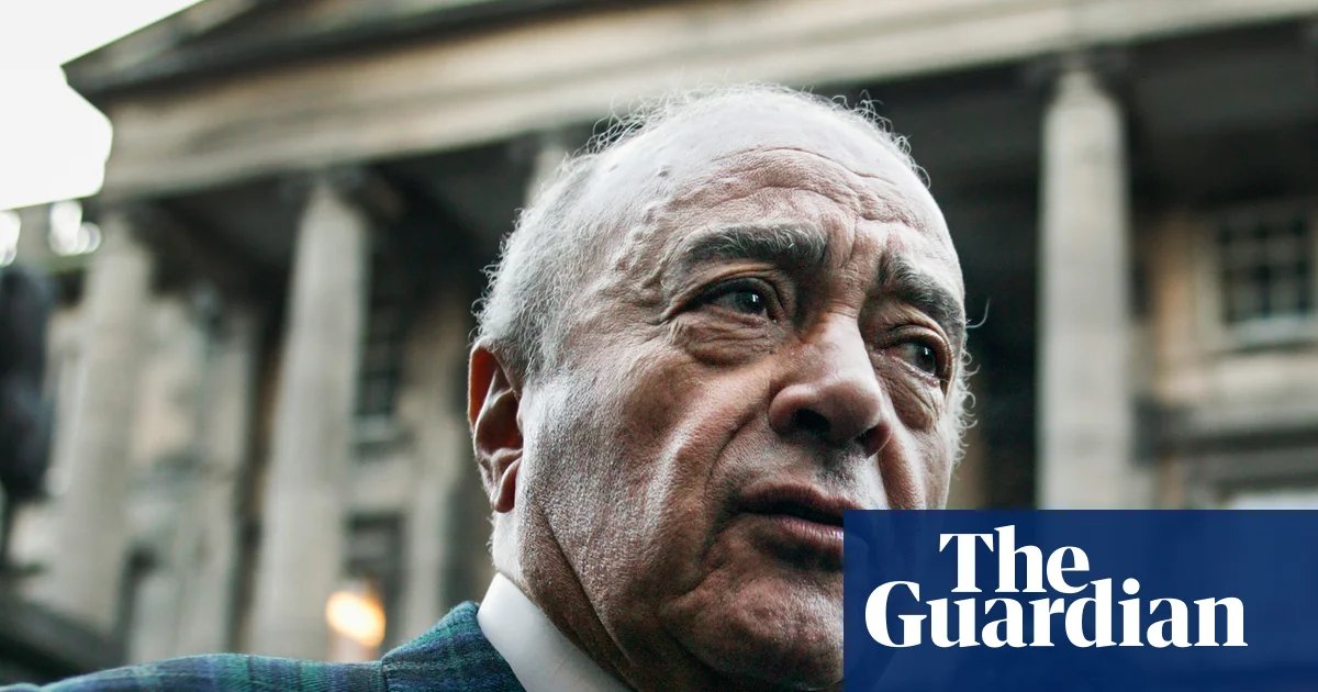 Survivors of abuse by Mohamed Al Fayed call for trafficking investigation | Harrods