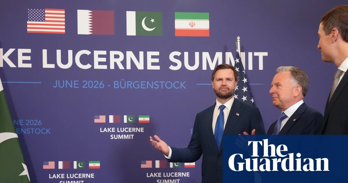 Trump faces fresh bipartisan criticism on Iran deal as Vance hails peace talks | US-Israel war on Iran