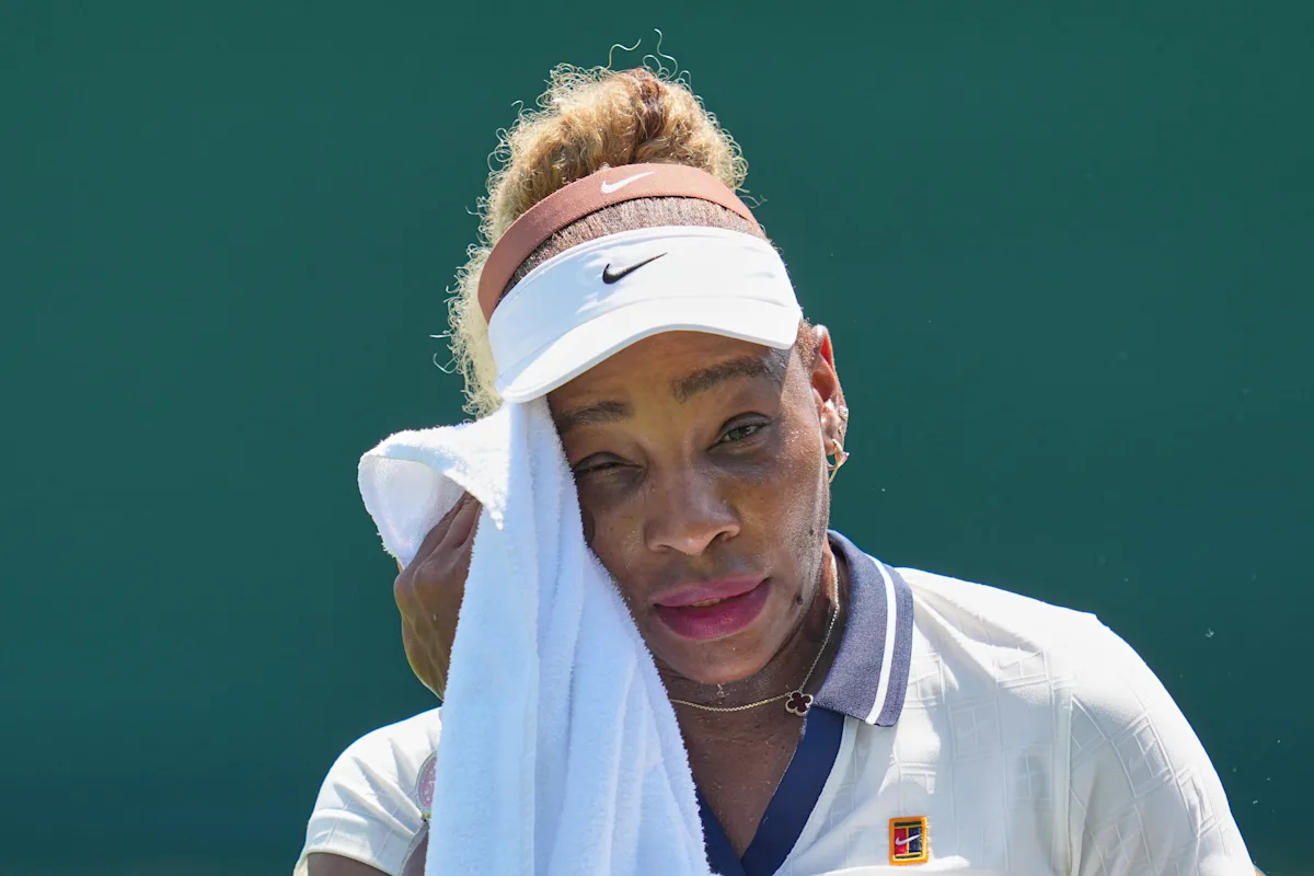 Serena Williams’ daughters see how hard she’s working for Wimbledon return