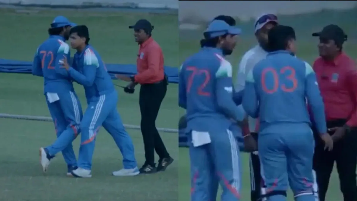 Vaibhav Sooryavanshi intervenes as Tilak Varma argues with umpires amid India A-Sri Lanka A drama – WATCH