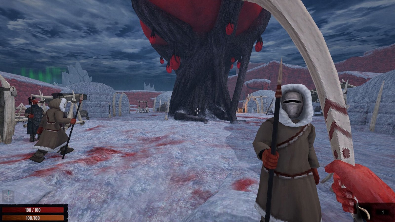 The next game from the director of Blood West is a frozen survival shooter where you scratch a living off the decaying corpse of a god