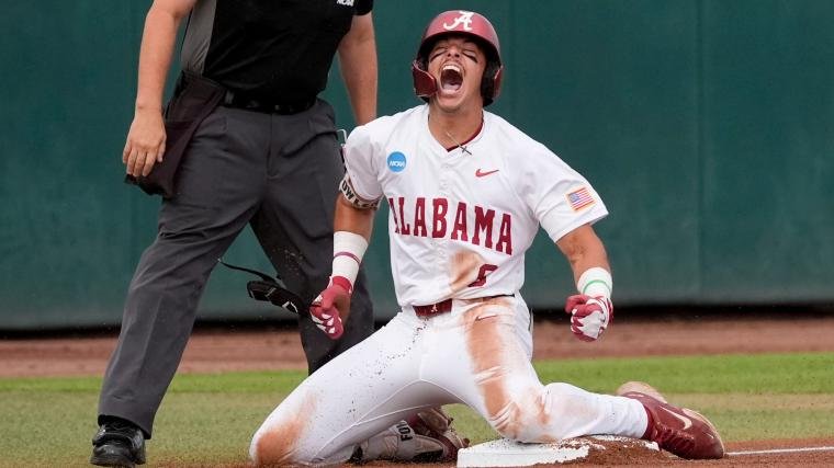 St. John’s vs. Alabama baseball box score: Live stats from NCAA Baseball Championship