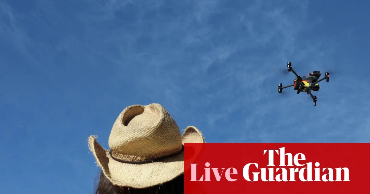 Australia news live: shark-spotting drones to patrol NSW beaches year-round | Australian politics