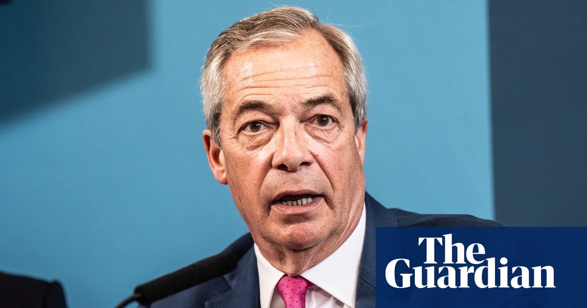 Unions rebuff Farage and say Reform ‘cosplaying’ as workers’ champions | Trade unions