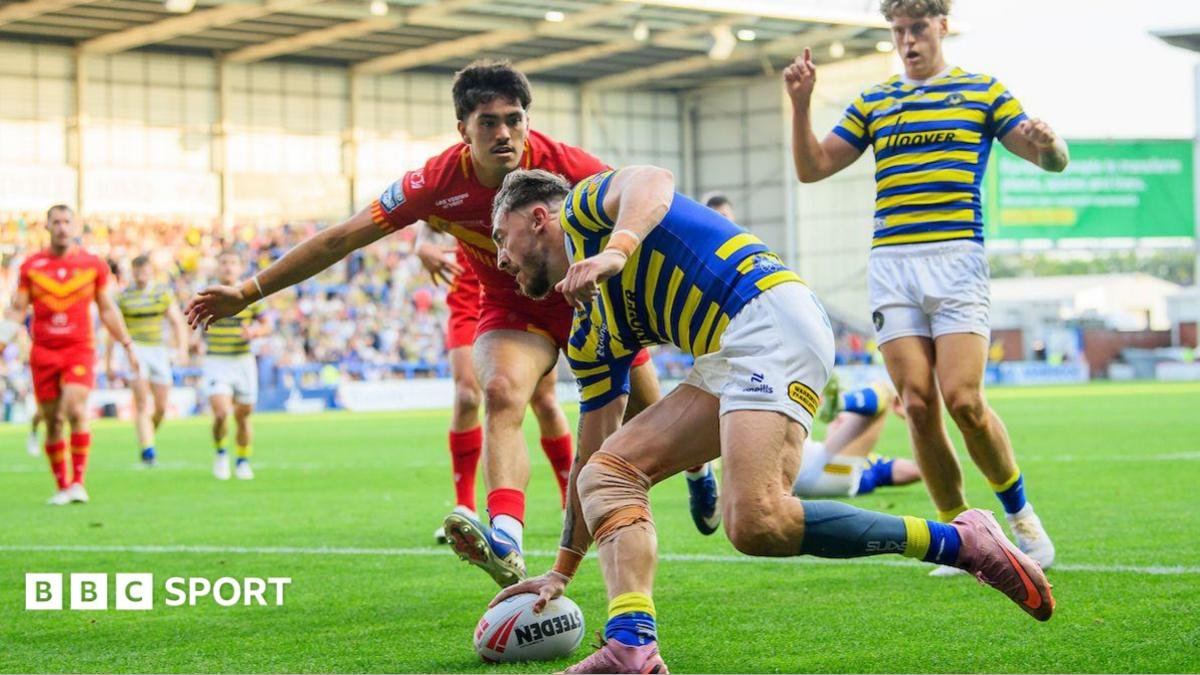 Super League: Warrington 18 -16 Catalans – Wolves level on points with Leeds