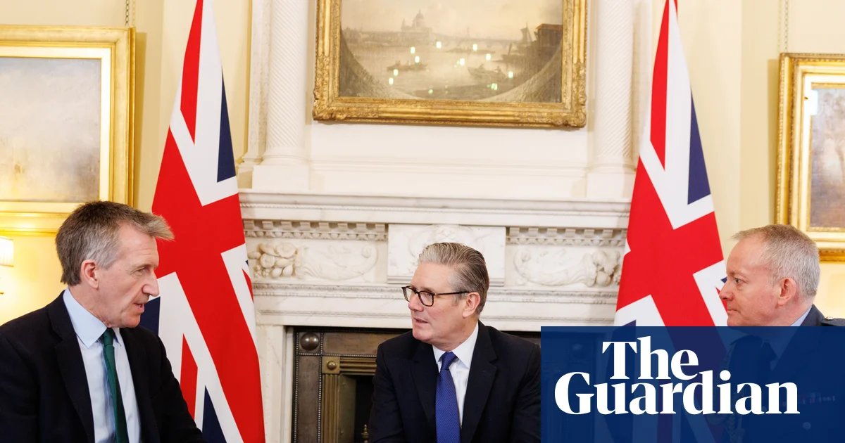 ‘I’m not walking away,’ says Starmer despite defence secretary’s exit | Keir Starmer