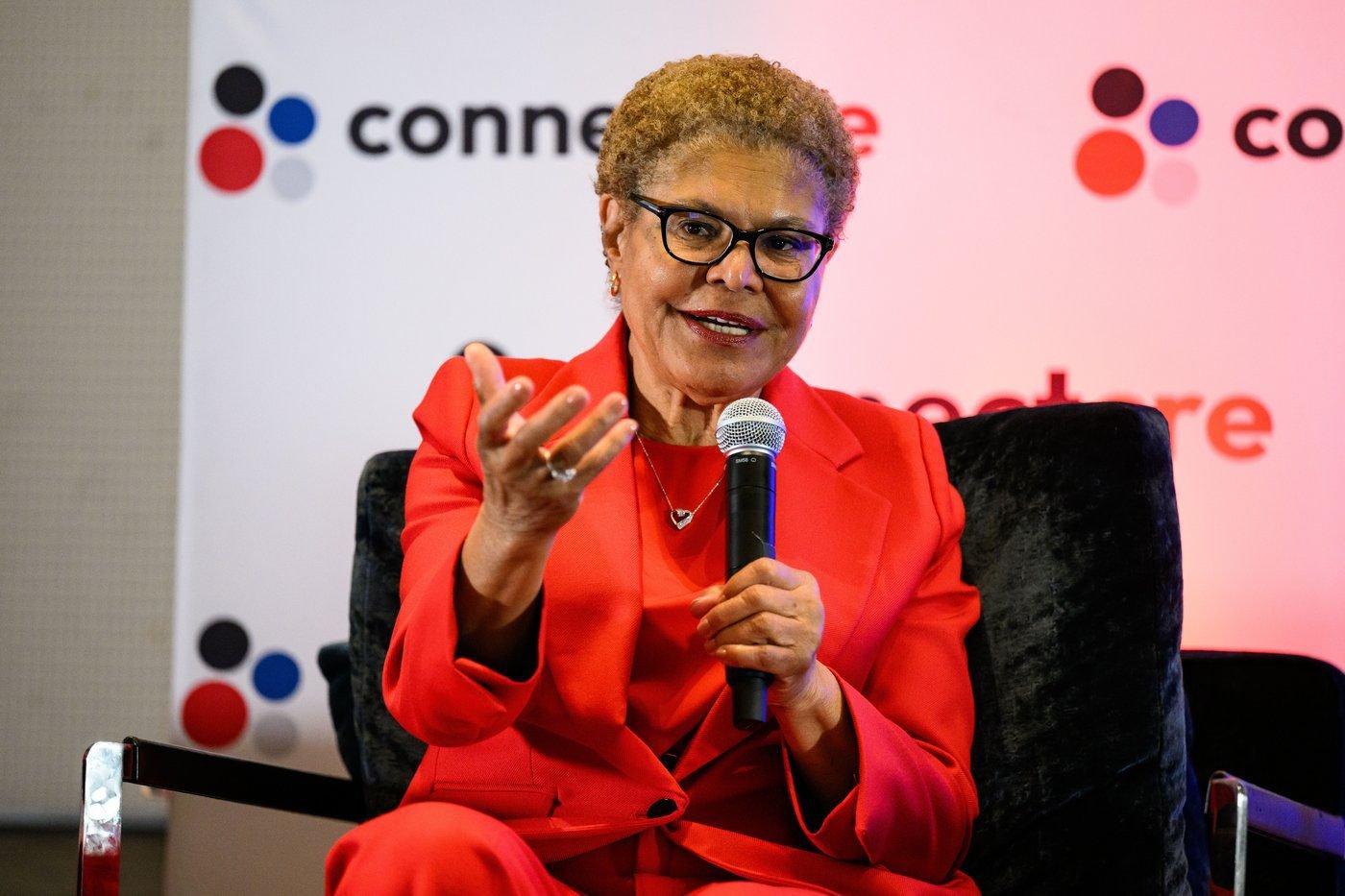 LA Mayor Karen Bass, acknowledging mistakes, angles for second term in struggling city