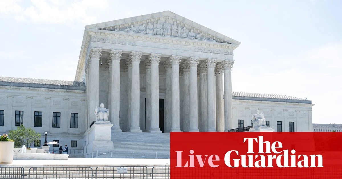 Liberal supreme court justices condemn ‘destabilizing’ ruling that expands Trump’s power to fire regulators – live | US news