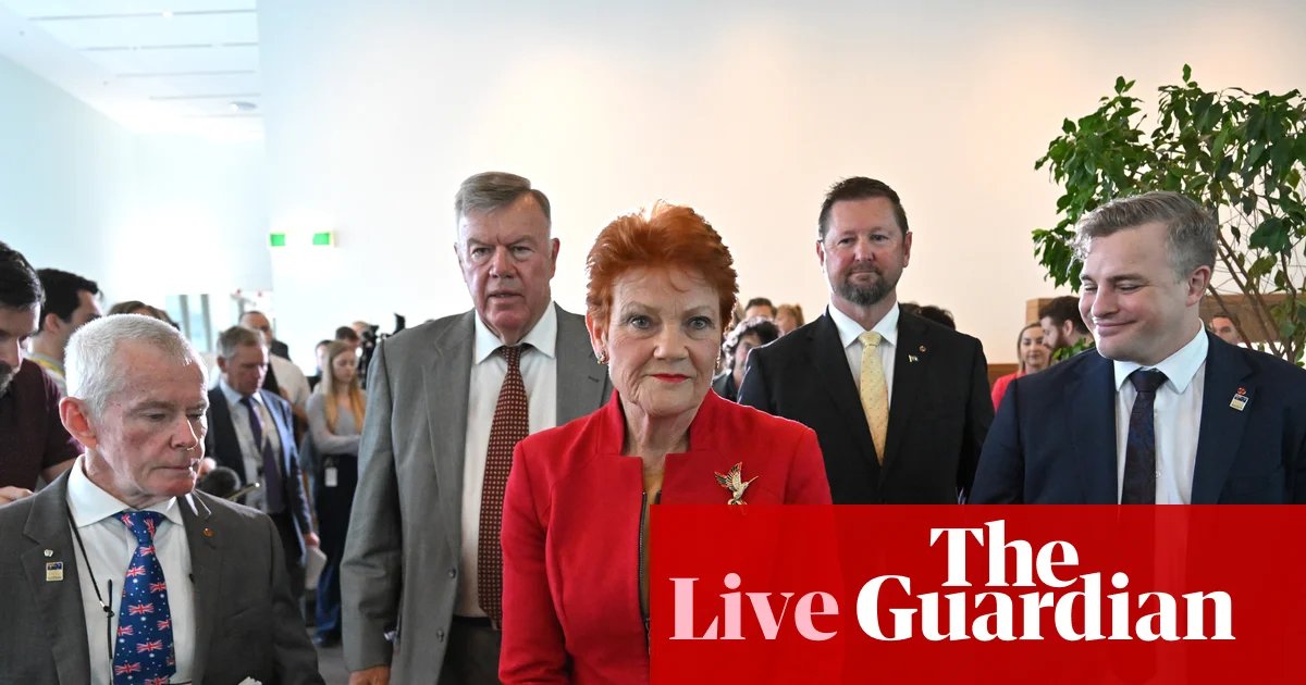 Australia news live: support for One Nation edges ahead of Labor in new poll; RSV warning for older Australians | Australian politics