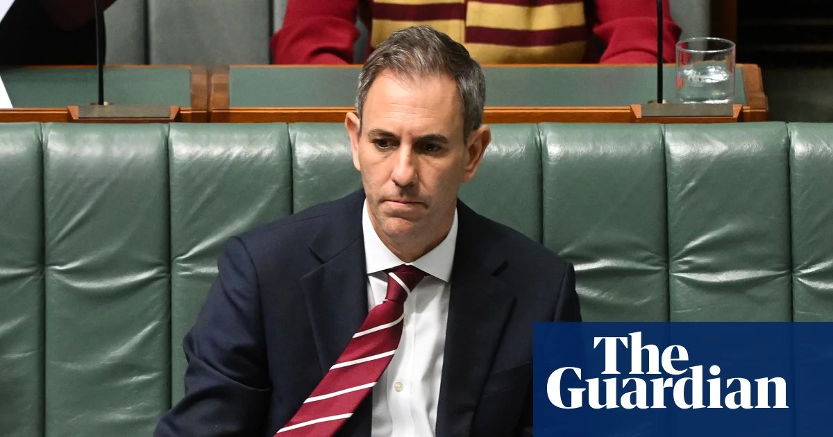 Jim Chalmers says fewer homes selling at auction may be a ‘good thing’ for first-time buyers | Jim Chalmers