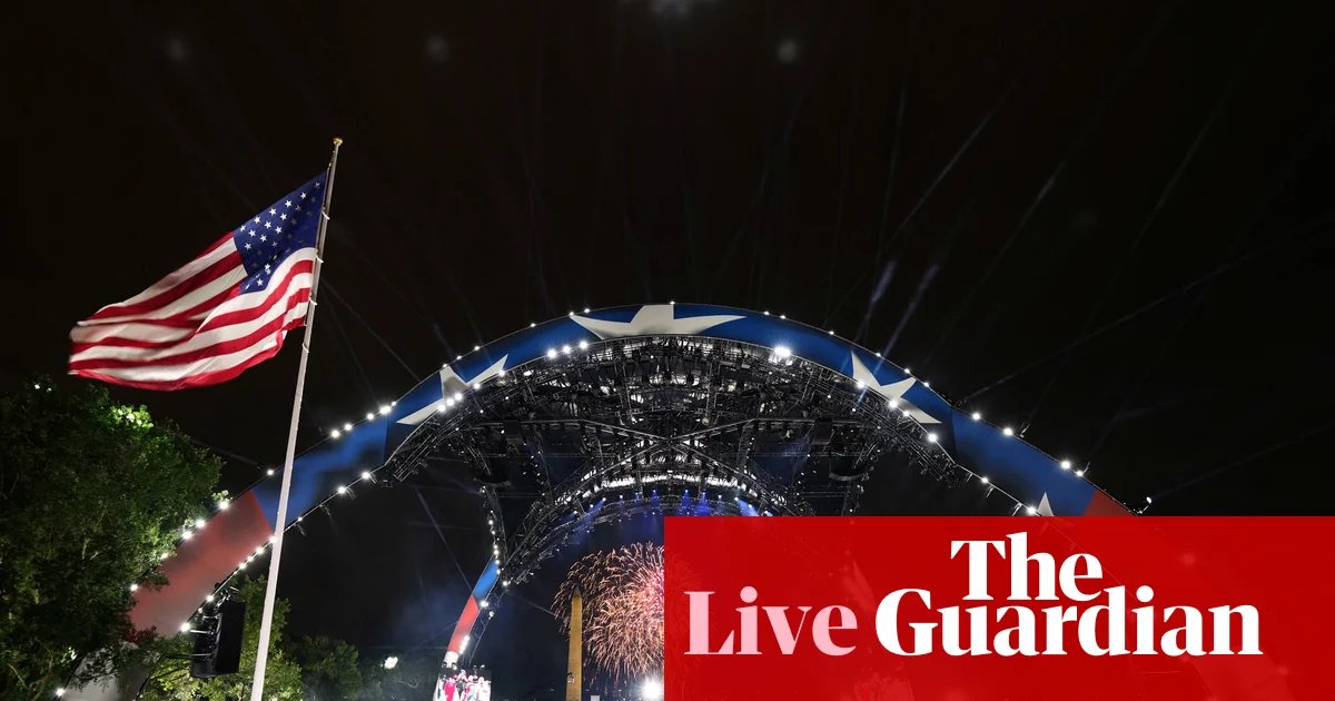 Justice department announces charges against five men for alleged plot to attack UFC White House event – live | US politics