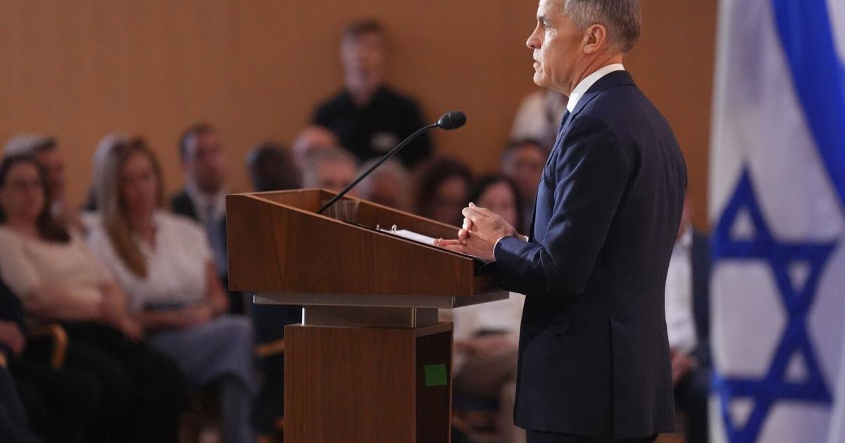 Conservatives slam Mark Carney's speech on antisemitism