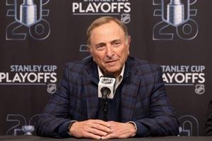 Gary Bettman says NHL is preparing for his retirement, but the commissioner insists he isn't going anywhere