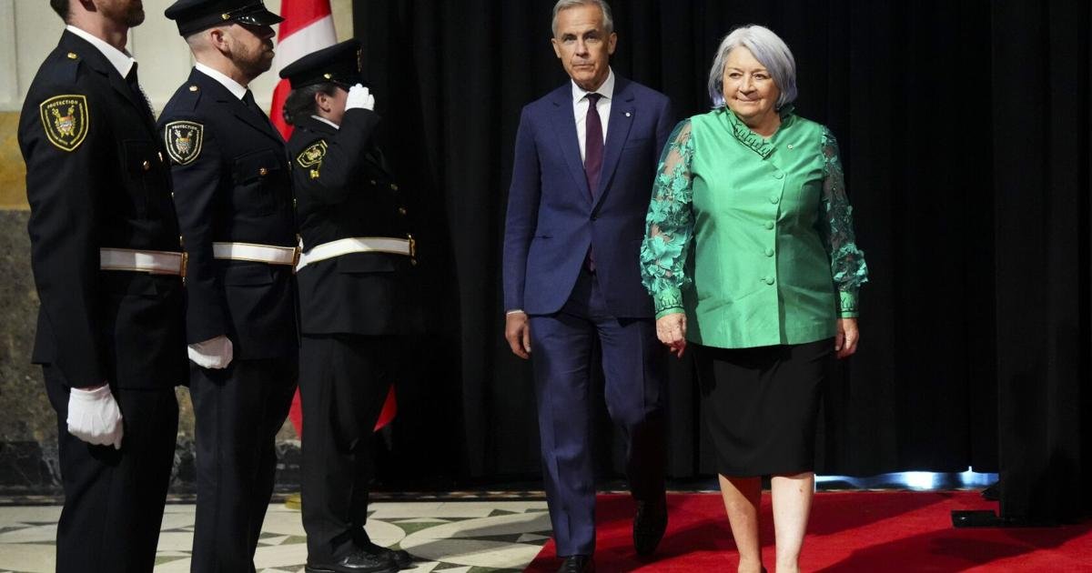 Mark Carney praises Gov. Gen. Mary Simon as her term comes to an end