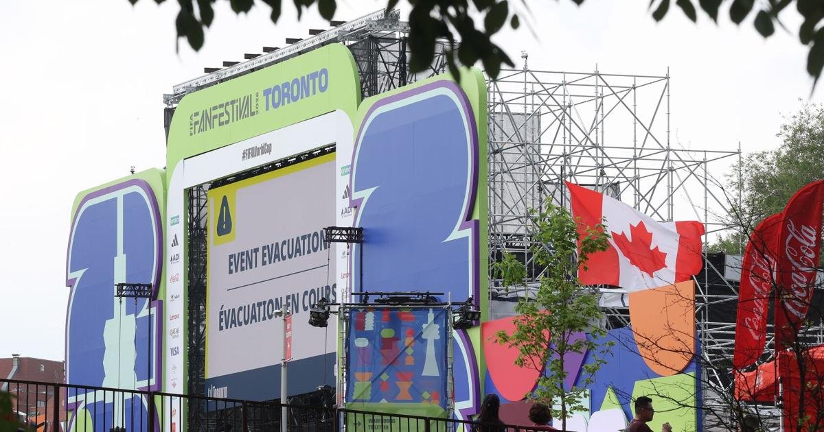 FIFA Fan Festival delays Sunday opening due to 'severe weather'