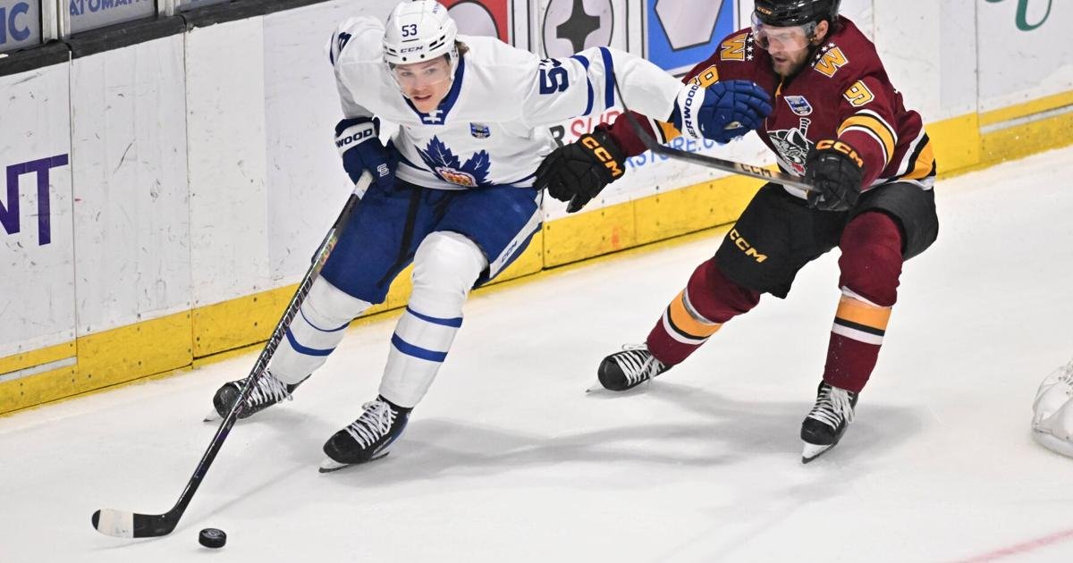 Marlies vs. Wolves: Easton Cowan scores and Artur Akhtyamov shines as Toronto takes command of Calder Cup final
