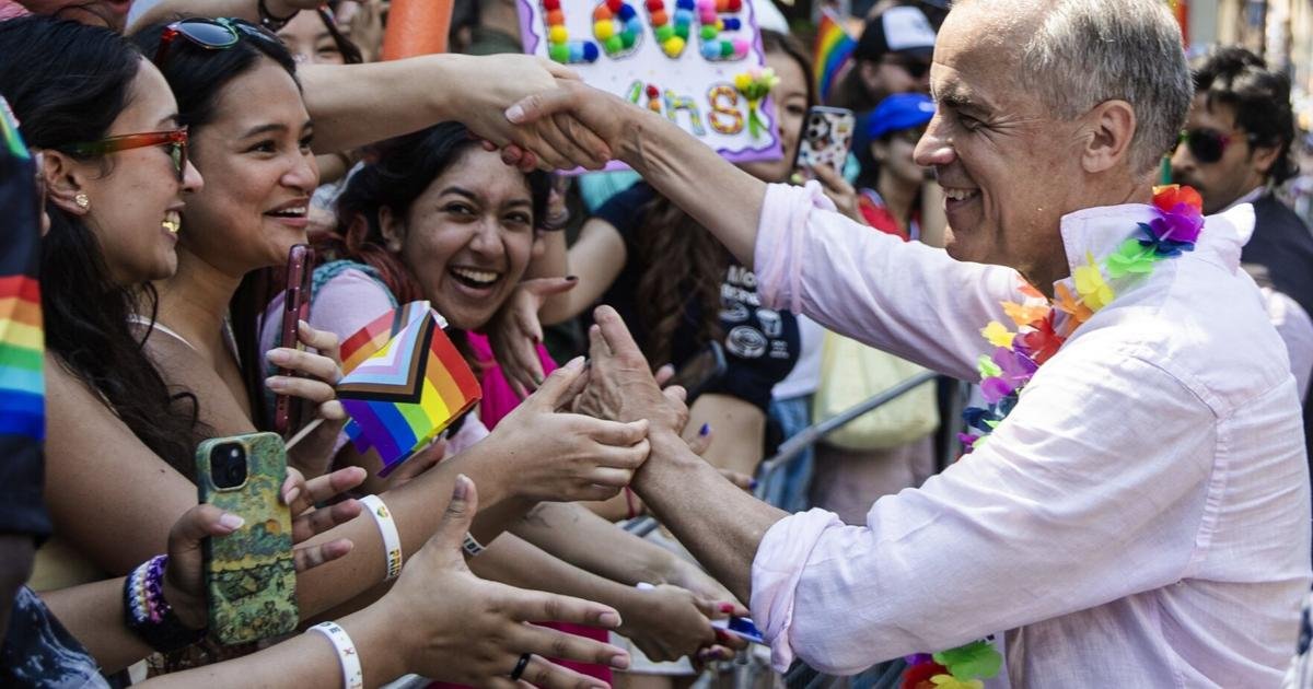 Mark Carney joins thousands at annual Toronto Pride Parade