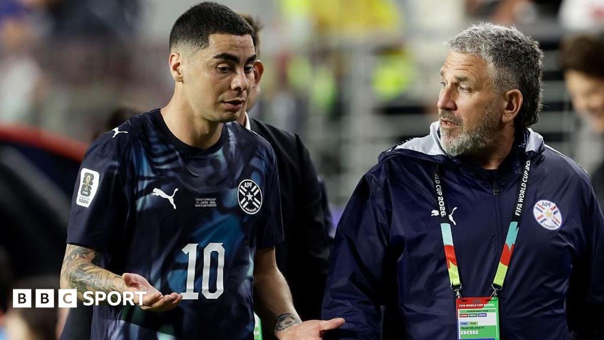 World Cup 2026: Fifa strip commentator of credentials after on-air rant over Miguel Almiron red card