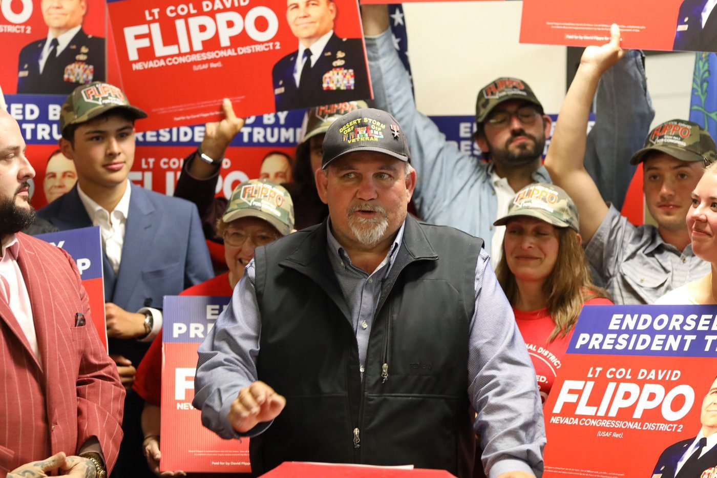 Trump-backed David Flippo wins Republican primary in Nevada’s 2nd Congressional District