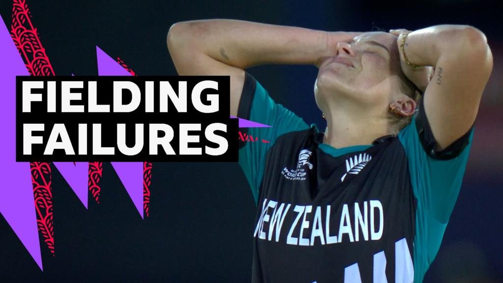 West Indies v New Zealand – ICC T20 World Cup: Watch all six of New Zealand’s dropped chances