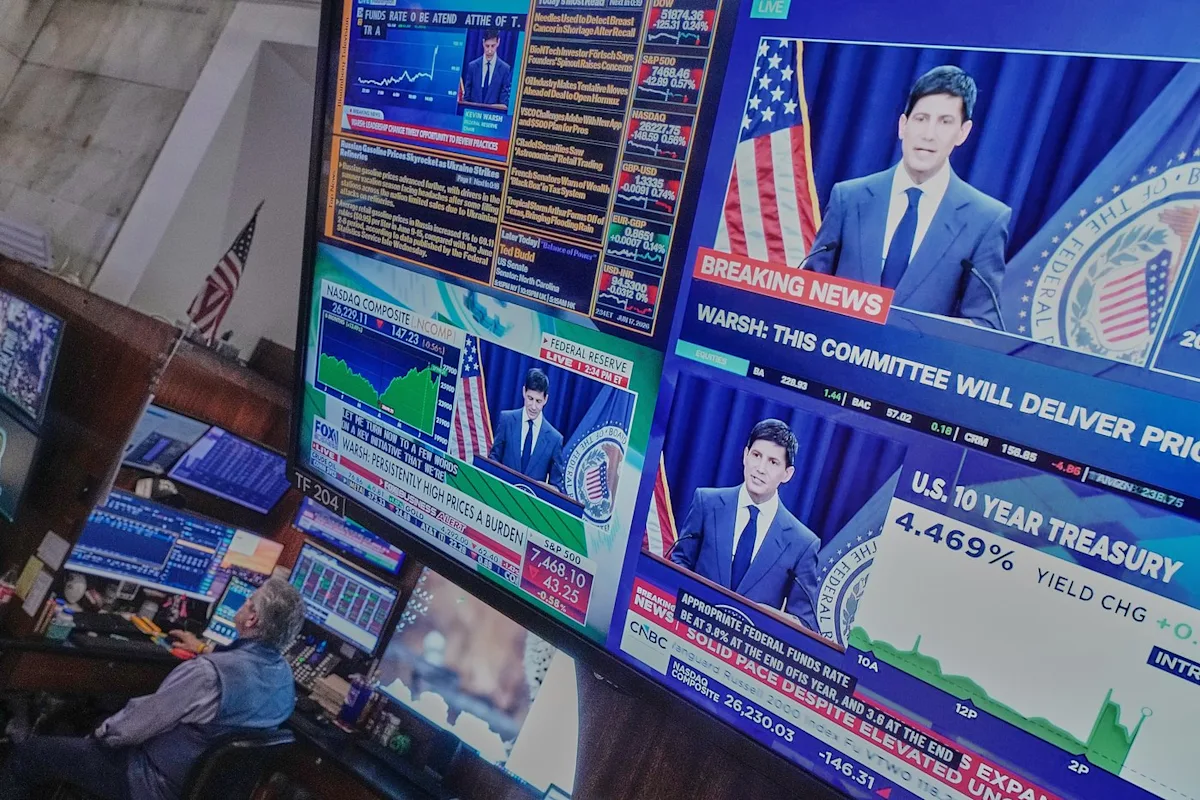Warsh’s gamble: A quieter Federal Reserve could mean volatile markets, higher rates