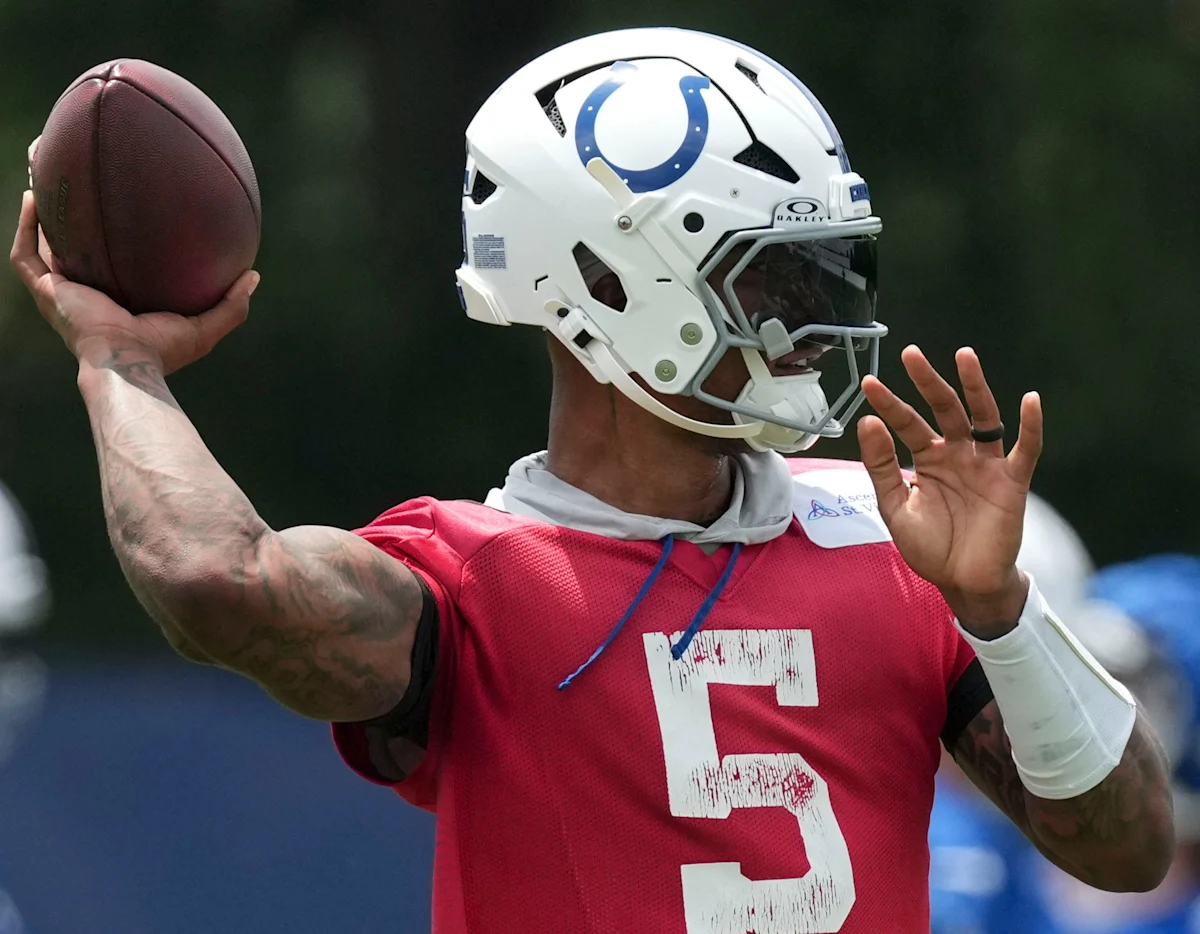 Where Anthony Richardson stands in Colts backup QB competition in minicamp