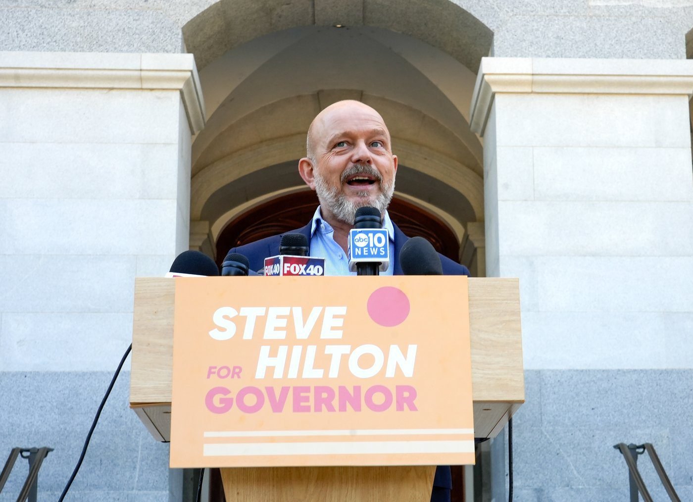 Steve Hilton, top Republican hopeful for California governor, says the state has lost its way