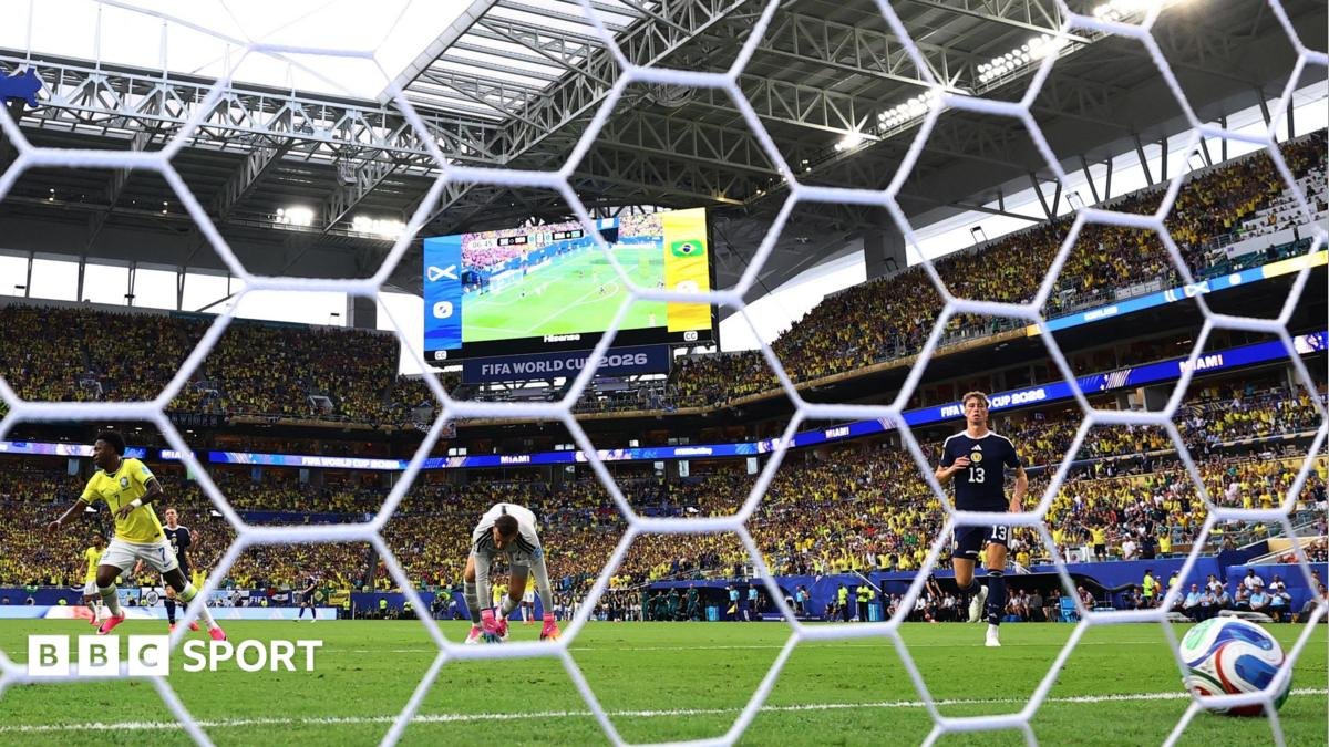 Fifa World Cup: Vinicius Jr stops fun and leaves Scotland down… but are they out?