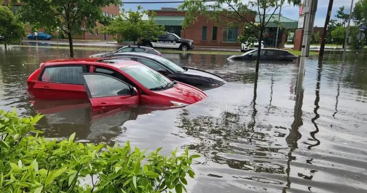 More than 100mm of rain falls on Montreal: floods homes, causes outages – Montreal
