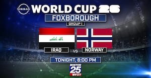 Iraq vs. Norway (live updates): Boston Stadium hosts 2nd 2026 FIFA World Cup match today